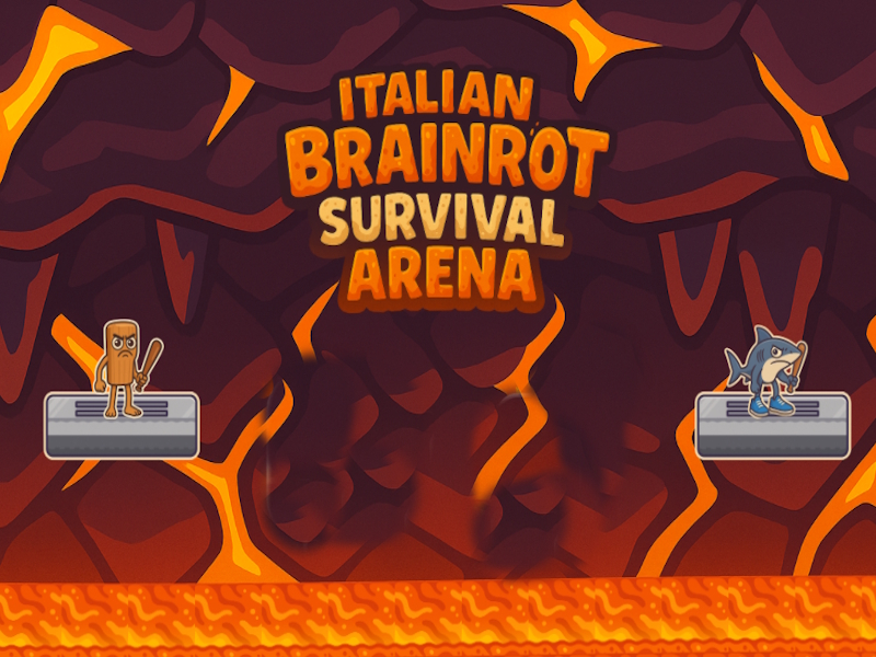 게임 이탈리아의 Brainrot Survival Arena 온라인
