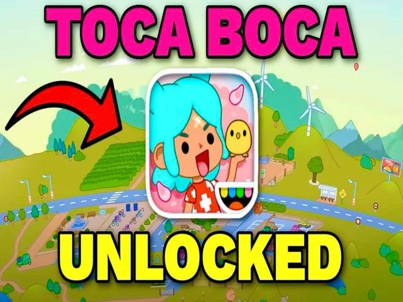 게임 Toca Boca 모든 것이 잠금 해제되었습니다 온라인