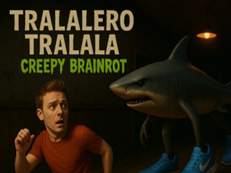 게임 Tralalero Tralala 소름 끼치는 Brainrot 온라인