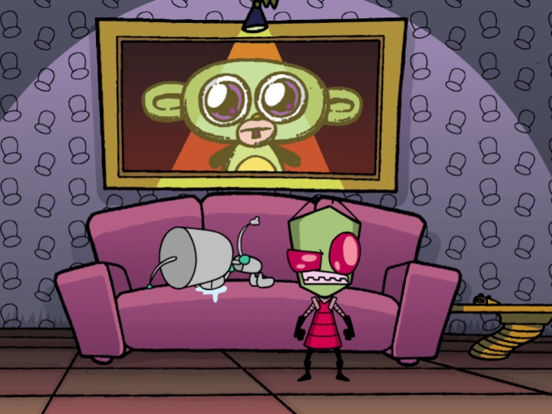 게임 침략자 Zim The Doom 게임 온라인