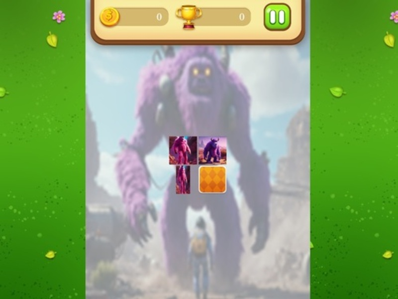 게임 Yeti 메모리 일치 온라인