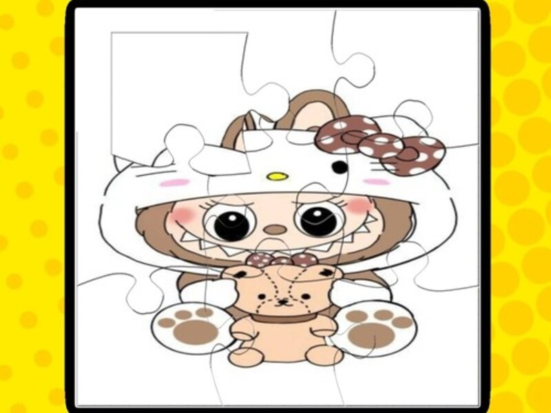 게임 Labubu Jigsaw Puzzles for Kids Game 온라인