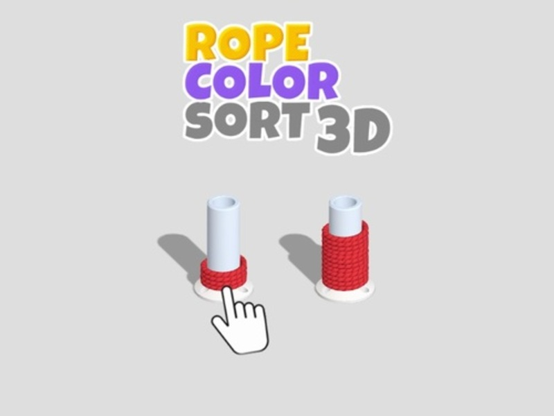 게임 로프 컬러 정렬 3D 온라인