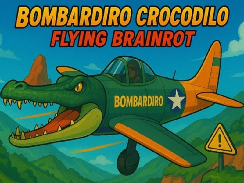 게임 Bombardiro Crocodilo Flying Brainrot 온라인