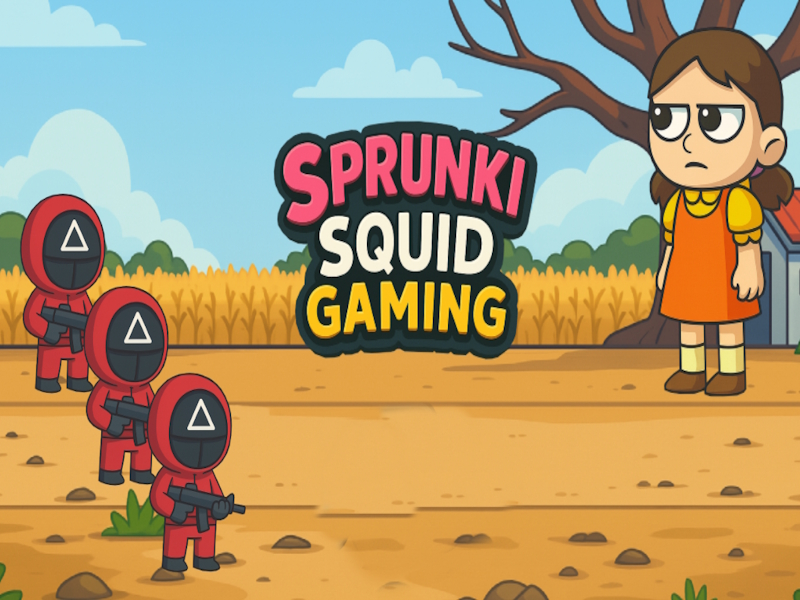 게임 Sprunki Squid Gaming 온라인